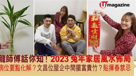 2023富貴竹方位|2023兔年風水｜睇清文昌位、病位 讀書事半功倍 附風 